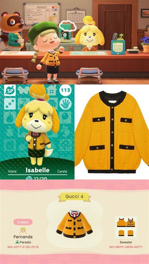 isabelle animal crossing gucci sweater|Isabelle outfits animal crossing .